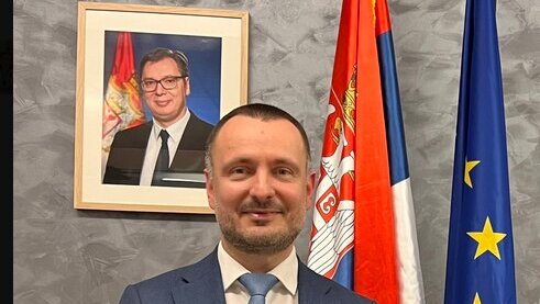 Novi ambasador Srbije u EU Danijel Apostolović predao akreditive Šarlu Mišelu 1
