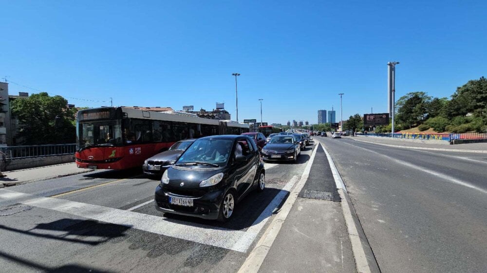 N1: Otvoren kružni tok kod "Ušća", saobraćaj na Brankovom mostu se odvija bez problema 4