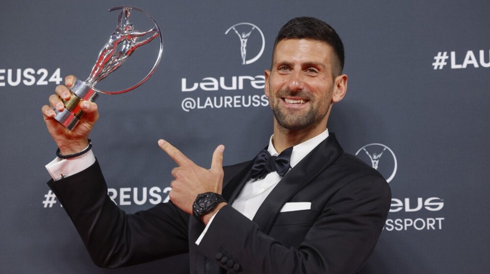 Novak Đoković proglašen za najboljeg sportistu na svetu 1