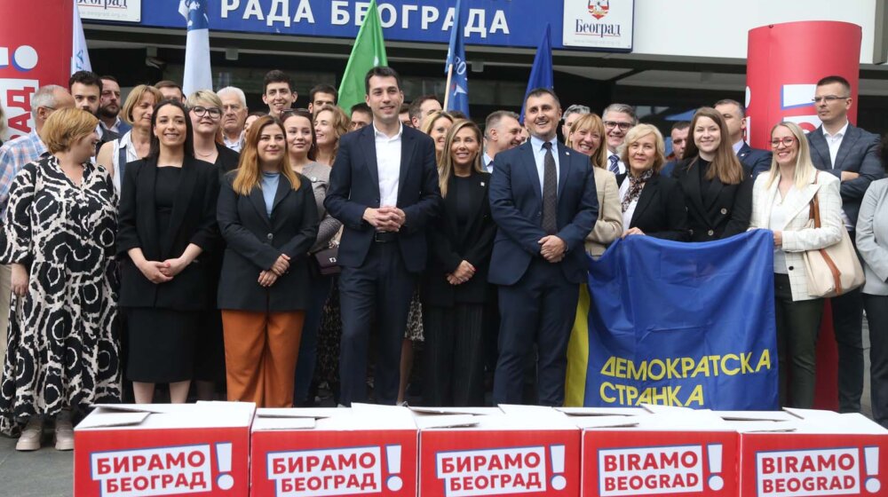 Nova.rs: Završna konvencija "Biramo Beograd" u ponedeljak u MTS dvorani 1