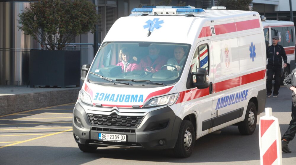 Hitna pomoć: Četiri saobraćajne nezgode u Beogradu, šest osoba povređeno 7