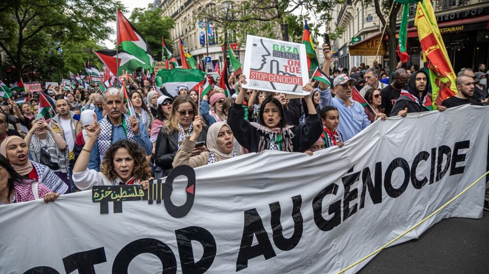 Pariz: Još jedan protest zbog izraelskog napada na Rafu 1