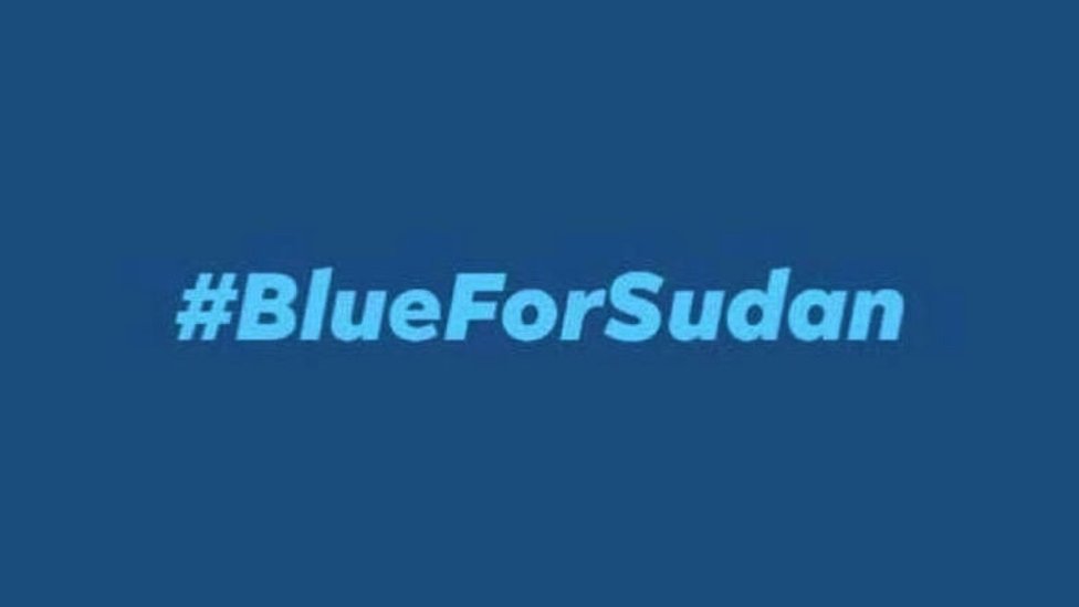 Kampanja „Plava za Sudan"