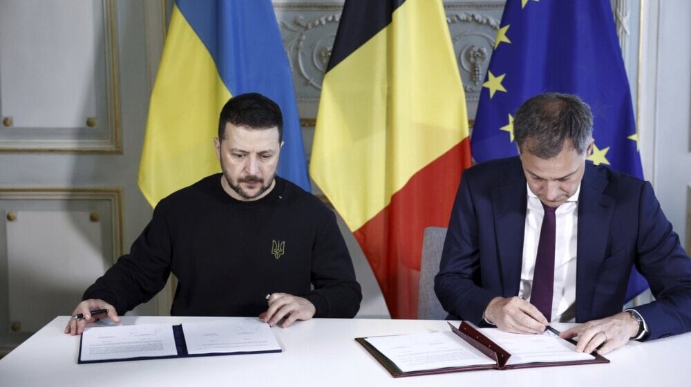 Zelenski potpisao bezbednosni sporazum sa belgijskim premijerom 1