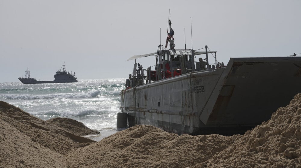Očekuje se nastavak rada pristaništa za isporuku pomoći Pojasu Gaze 1