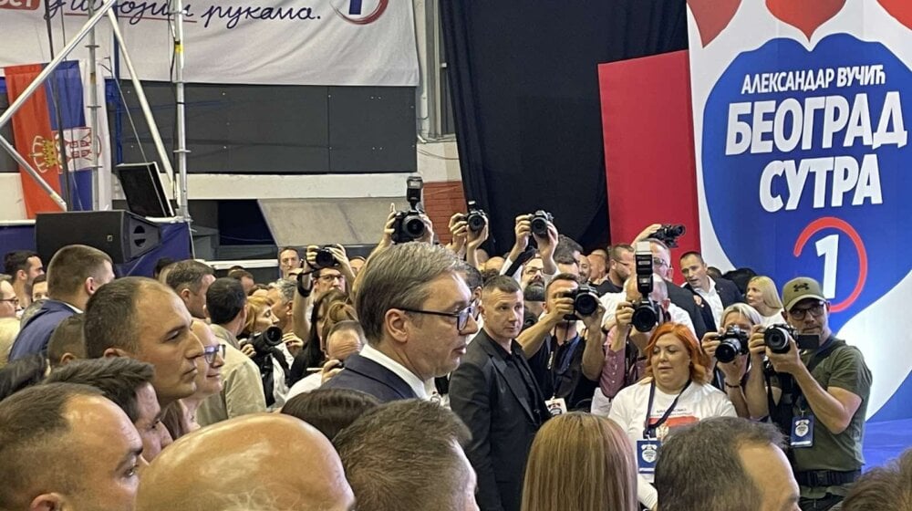 Poslednji miting SNS-a u kampanji za lokalne izbore, Vučić poručio da očekuje ubedljivu pobedu u Beogradu 1
