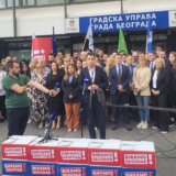 Koalicija "Biramo Beograd" predala potpise GIK-u, Veselinović obećao rešenja za probleme u Beogradu 2