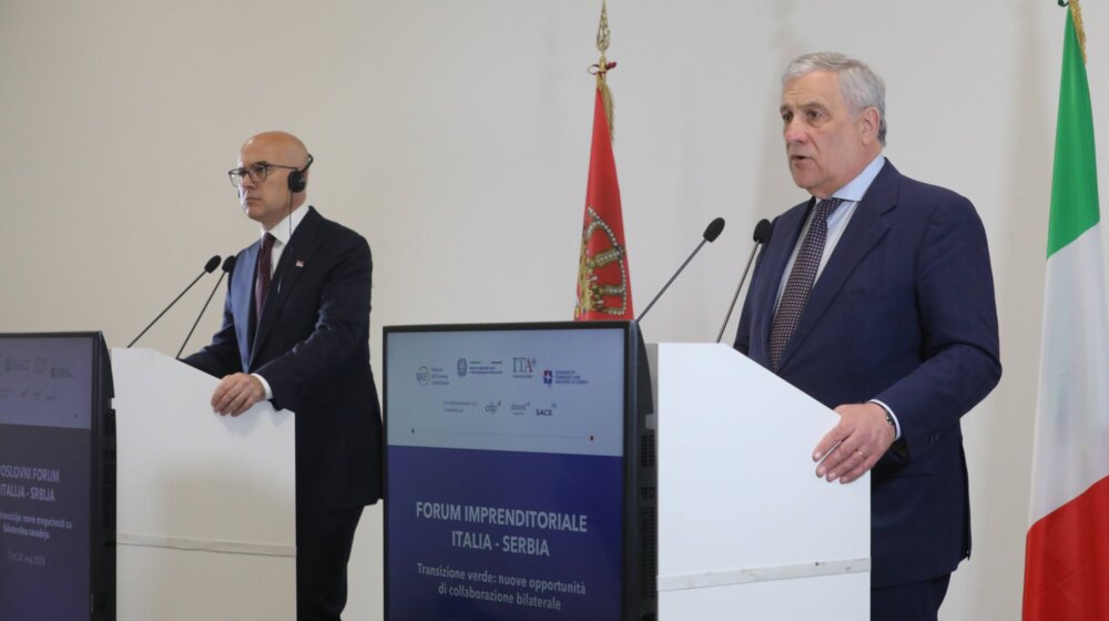 Miloš Vučević i Antonio Tajani otvorili Poslovni forum u Trstu 1