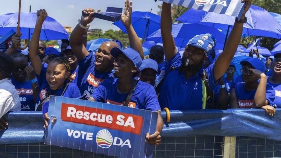 Support for the DA has grown in this election