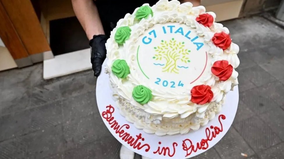 G7, samit g/ u Italiji, torta povodom samita G7 u Italiji
