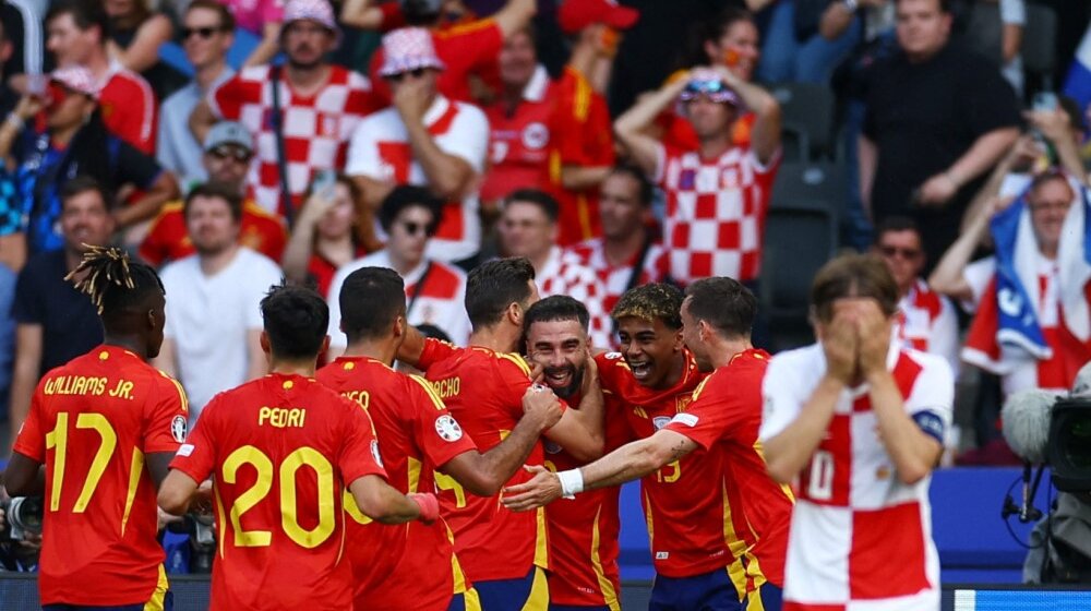 Evropsko prvenstvo u fudbalu 2024: Španci nokautirali Hrvate, granit(na) Švajcarska 10