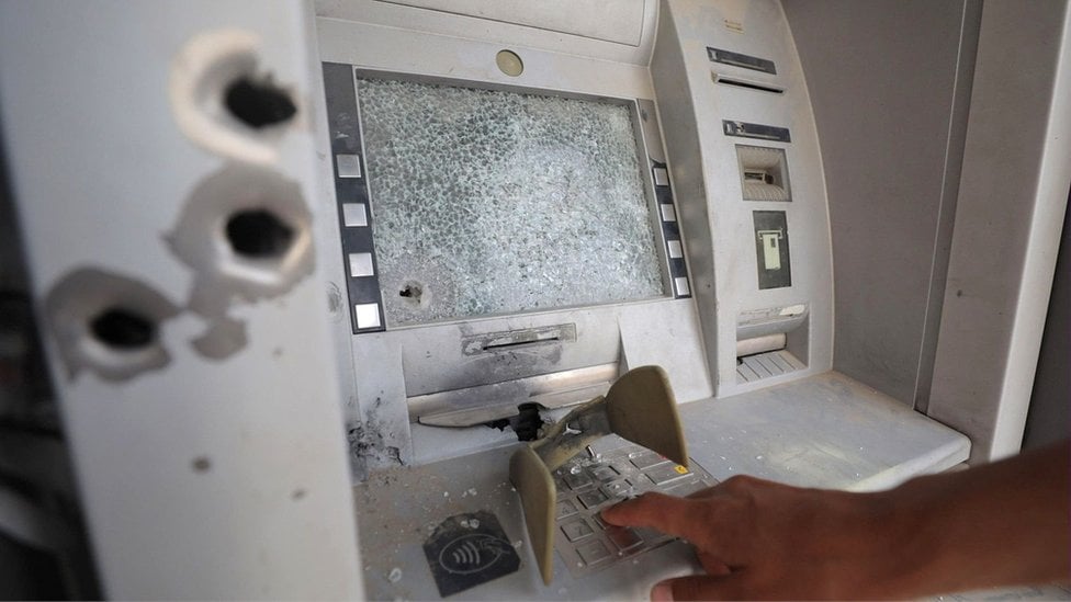 bankomat, bankomat u Gazi
