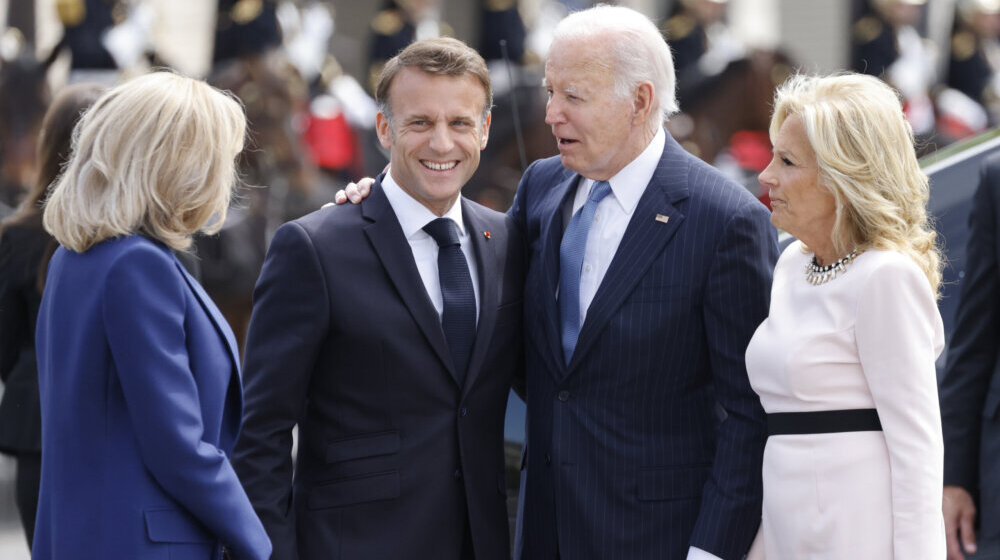 Počela zvanična poseta predsednika SAD Bajdena Francuskoj 7
