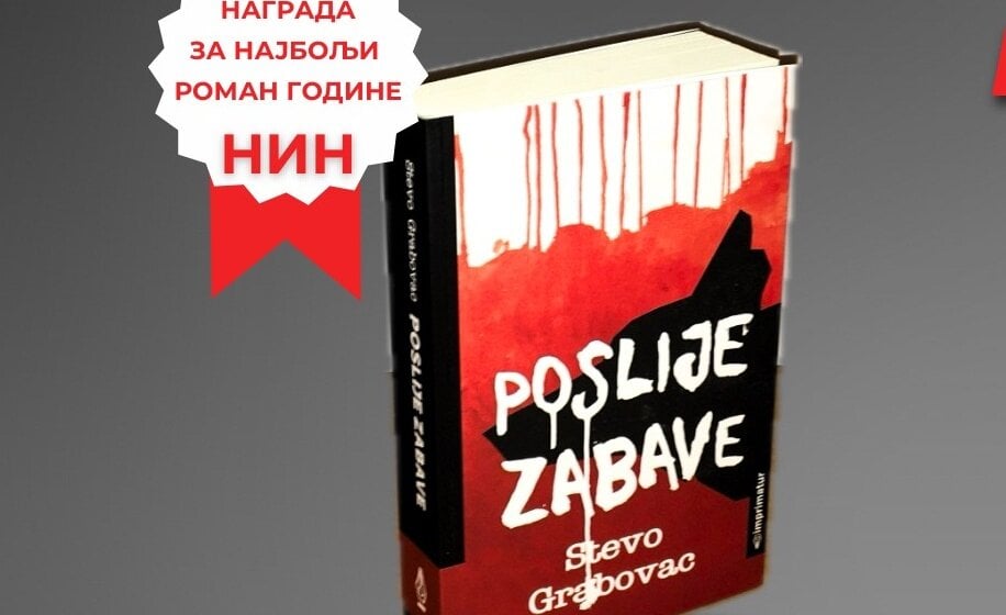 Dobitnik NIN-ove nagrade „Poslije zabave” Steva Grabovca u kragujevačkoj Narodnoj bibloteci 1