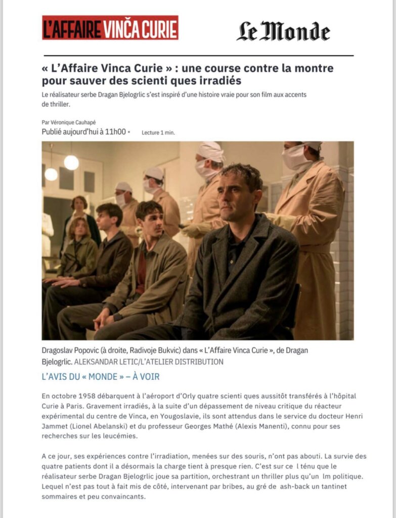 Film Dragana Bjelogrlića potpuno osvojio publiku u Francuskoj: Najveći francuski mediji bruje o “Čuvarima formule” 2