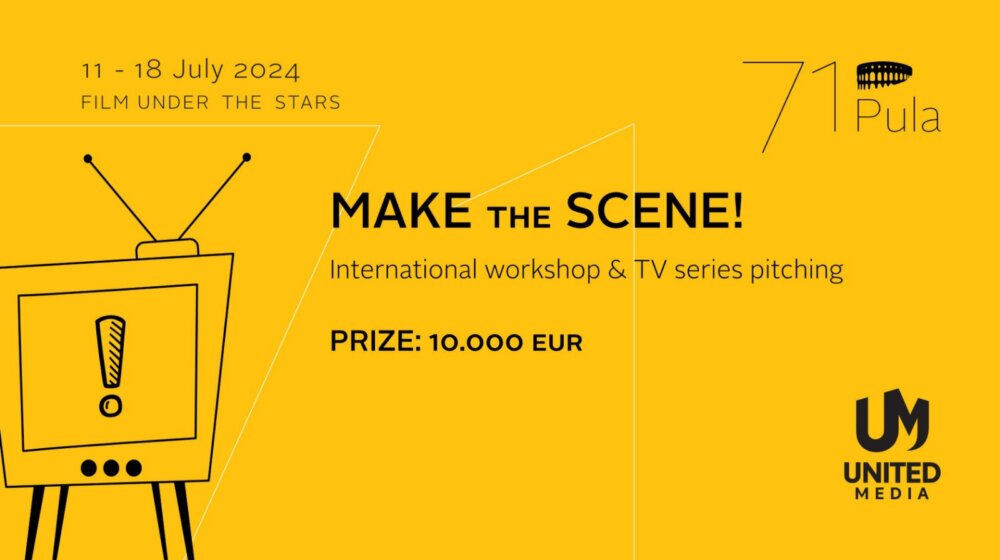 Predstavljeni finalisti međunarodne radionice "Make the Scene!", partnerskog projekta kompanije United Media i Pulskog filmskog festivala 1
