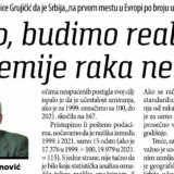 Jeste li spremni da sučelimo argumente, profesore Radovanoviću? 6