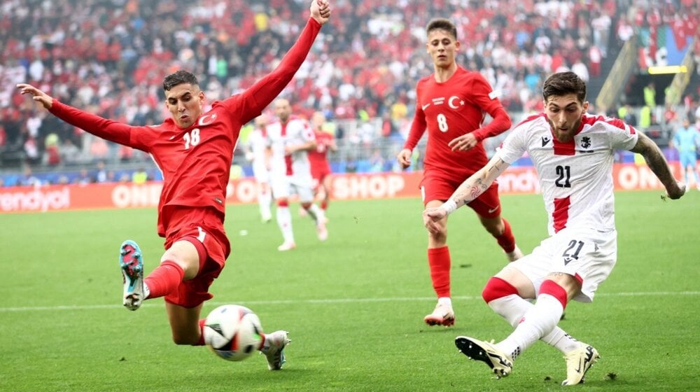 Turska pobedila Gruziju u jednom od najboljih duela u dosadašnjem toku Evropskog prvenstva 1