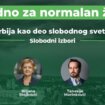 Kako na slobodnim izborima do slobodne Srbije?: Zelenović, Stojković, Marinković i Nešić na tribini Zajedno u Kragujevcu 12