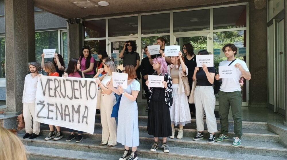 "Ostvarile smo pobedu, Orlović nije izabran": Studentkinje FPN najavile pokreću platformu za prijavu nasilja i seksualnog uznemiravanja 9