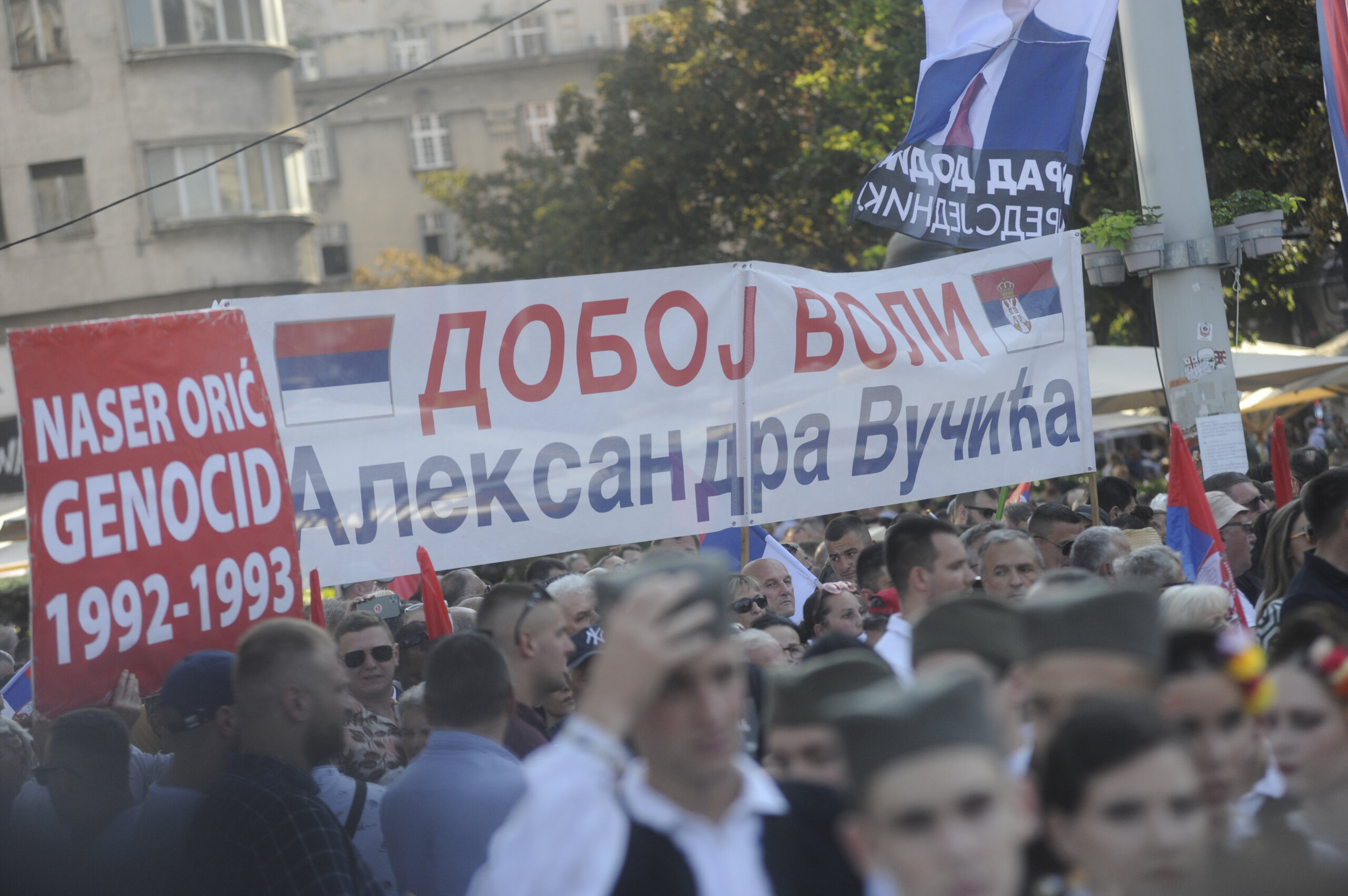 (FOTO) Kako je izgledala manifestacija "Jedan narod, jedan sabor - Srbija i Srpska" na Trgu republike u fotografijama? 8