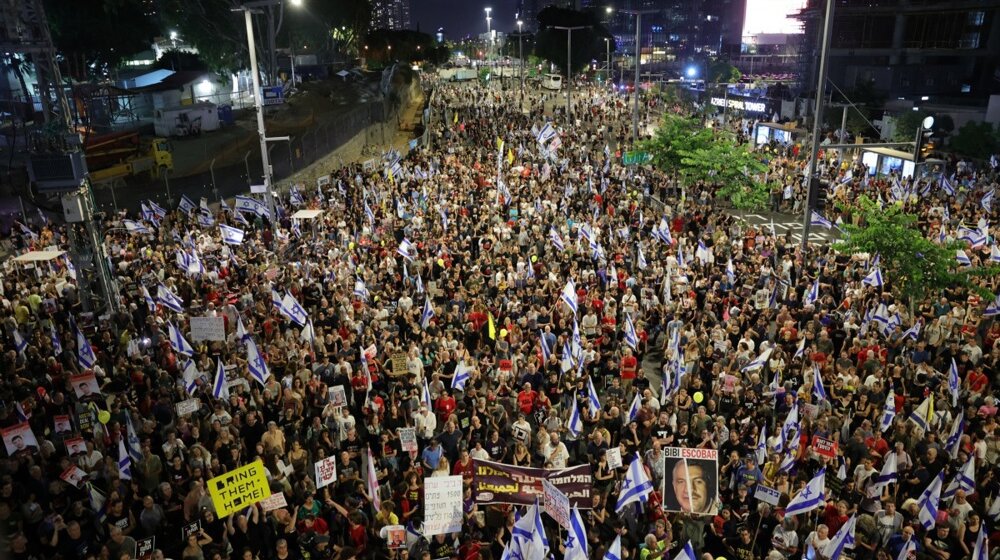 Izraelci protestima obeležavaju devet meseci od napada Hamasa 9