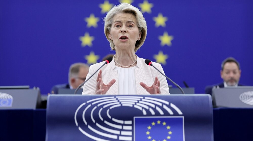 "Vreme je da se stvori istinska evropska odbrambena unija": Šta je sve rekla Ursula fon der Lajen u svom prvom obraćanju pred novim sazivom EP? (VIDEO) 6
