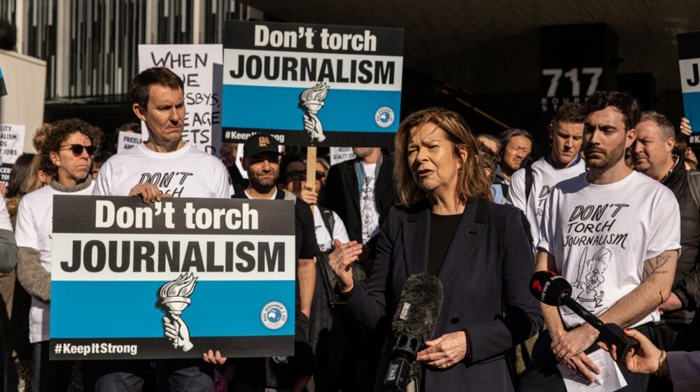 Stotine australijskih novinara u štrajku 1