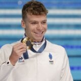Francuski plivač Leon Maršan osvojio zlato u trci na 400 m mešovito na OI 7