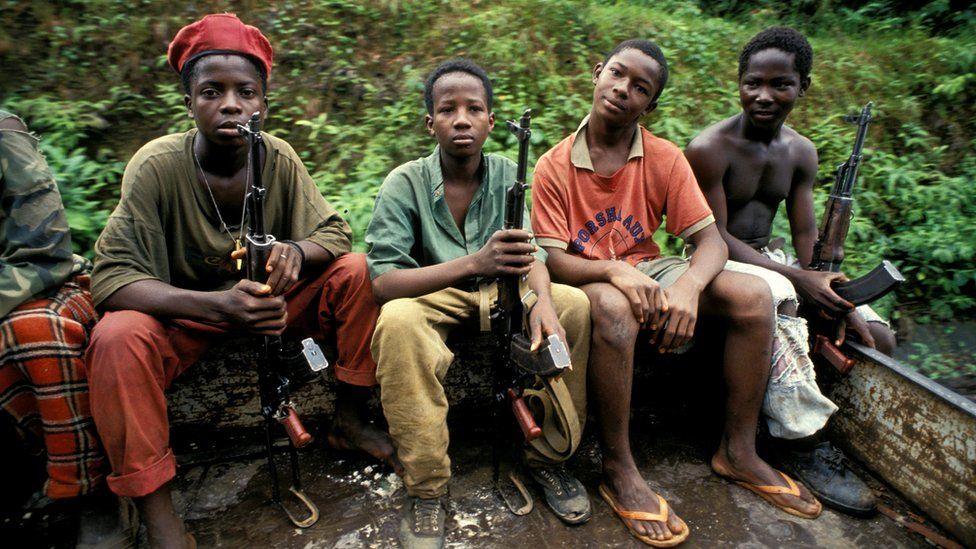 Pobunjenici Narodnog patriotskog fronta Liberije tokom devedesetih
