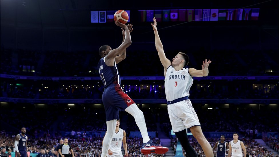 Olimpijske igre u Parizu 2024: Srpski košarkaši ubedljivo poraženi od Amerike, Durent i Džejms nerešiva enigma za orlove 8