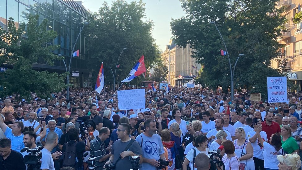 Protest u Šapcu, 29. jul 2024.