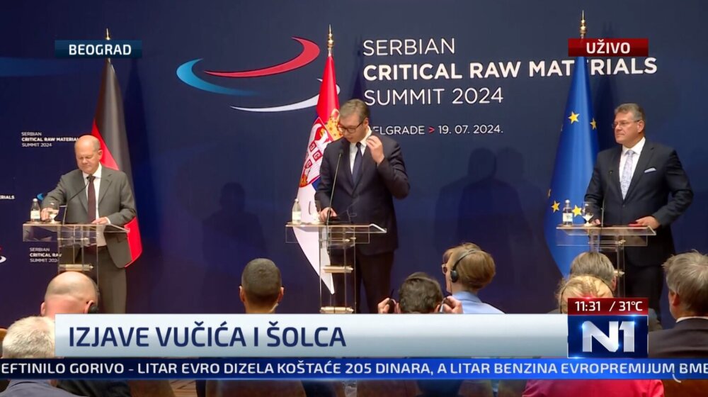 Vučić: Boriću se i lično za život našeg naroda u Jadru i Rađevini; Šolc: Projekat Jadar je dobar za Srbiju 1