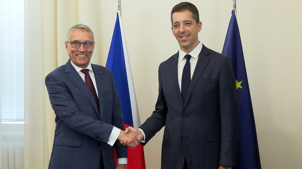 Đurić sa češkim ministrom: Strateški prioritet Srbije članstvo u EU 27