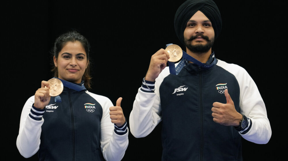 Bronza i u miksu: Takmičarka u streljaštvu prvi indijski osvajač dve medalje na jednim olimpijskim igrama od sticanja nezavisnosti 1