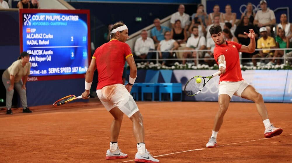 Tandem Nadalkaraz neće uzeti medalju: Poraz španskih teniskih asova u četvrtfinalu dubla 1