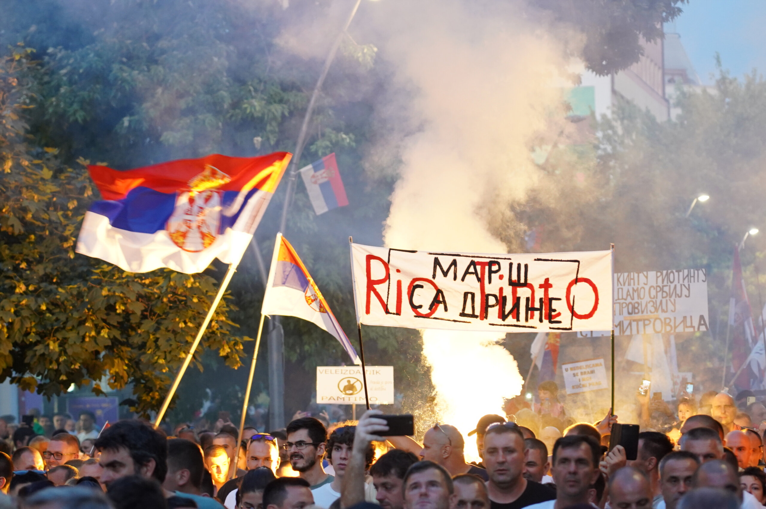 "Crni Švabo, što si opet doš'o kad znaš kako ti je deda proš'o": Kako je izgledao najmasovniji protest protiv "Rio Tinta" u Šapcu? (FOTO) 36