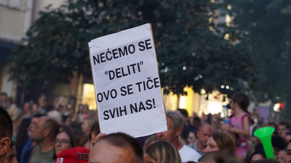 Serija protesta protiv rudarenja litijuma nastavila se i večeras, na ulice izašli i rudari Kolubare 6