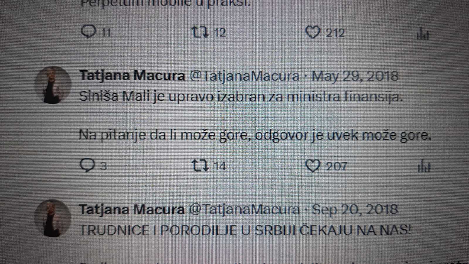 "Moraće ministarka na poltronsku akademiju SNS, na dodatno usavršavanje": Kome je Macura trebalo da se izvini - Vučiću ili porodiljama u "Narodnom frontu"? 5