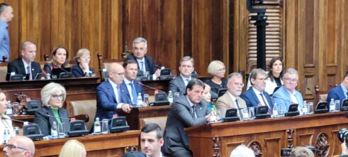 UŽIVO Vučević u Skupštini predstavio srpsku Deklaraciju, Ćuta poručio ministrima da su dali d..e pod kiriju (FOTO/VIDEO) 5
