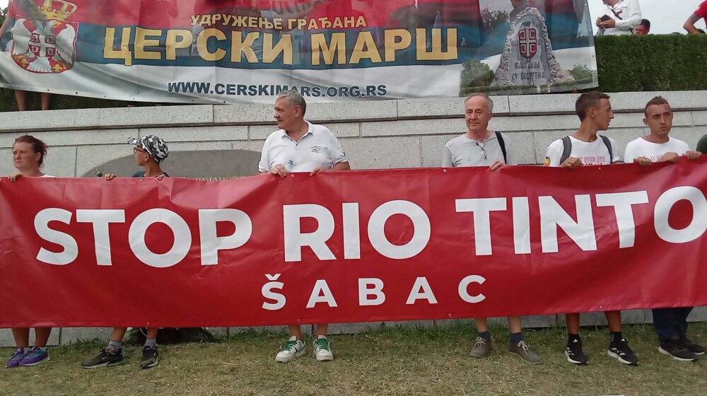 "Vlast je otvorila vrata za Rio Tinto": "Zajedno" najavljuje seriju blokada puteva 10