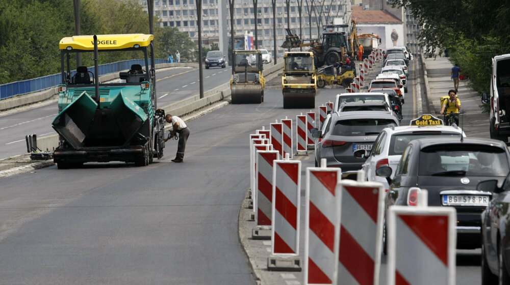 Do 1. septembra zatvorena deonica Bulevara Nikole Tesle kod Ušća zbog izgradnje kružnog toka 8