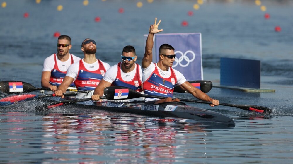 Srpskim kajakašima teško pao rezultat u finalu četverca na Olimpijskim igrama 1