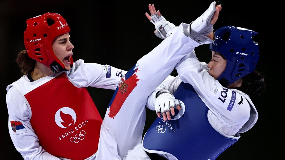 Olimpijske igre u Parizu 2024: Nove medalje za Srbiju, tekvondistkinja Aleksandra Perišić ubedljivo do finala, Srbija - Hrvatska u finalu vaterpola 9