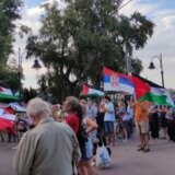 SKOJ: U Zemunu održan skup podrške narodu Palestine (FOTO) 5