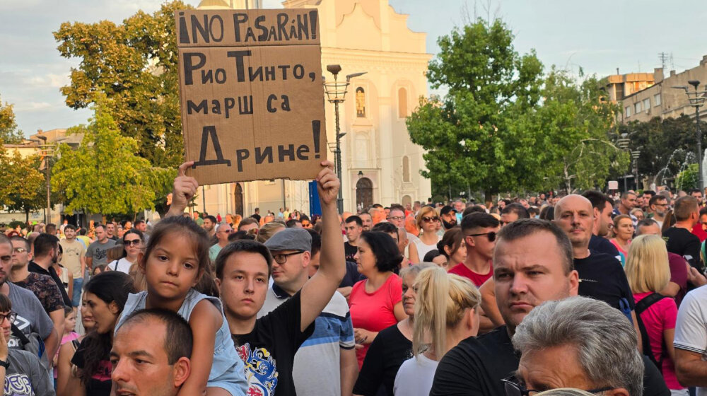 Sindikat "Sloga": Masovni protesti pokazuju da građani nisu spremni da žrtvuju zdravlje zbog litijuma 1