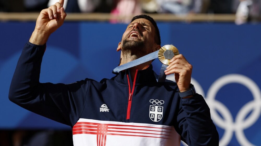 Srpski teniser posle trijumfa na olimpijskom turniru u Parizu: Bog je veliki, i on je učestvovao u osvajanju zlatne medalje 10