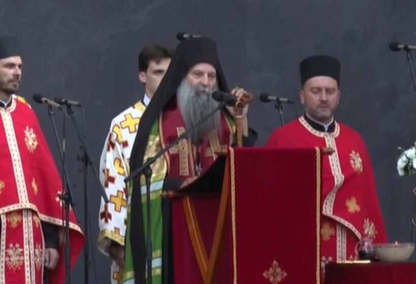 Patrijarh Porfirije u Loznici: Mirom ćemo se suprotstaviti svakom nasilju i takozvanoj "Oluji" 1