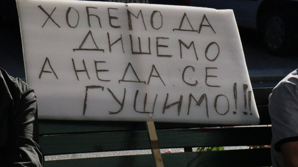 Aktivisti iz Levča govore na protestu protiv litijuma u Jagodini 1