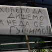 Aktivisti iz Levča govore na protestu protiv litijuma u Jagodini 10